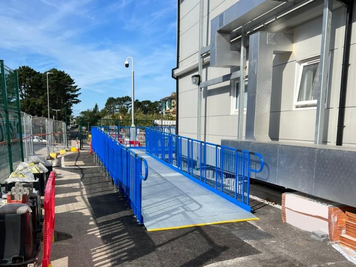 Blue ramp for Royal Cornwall-Hospital image 3