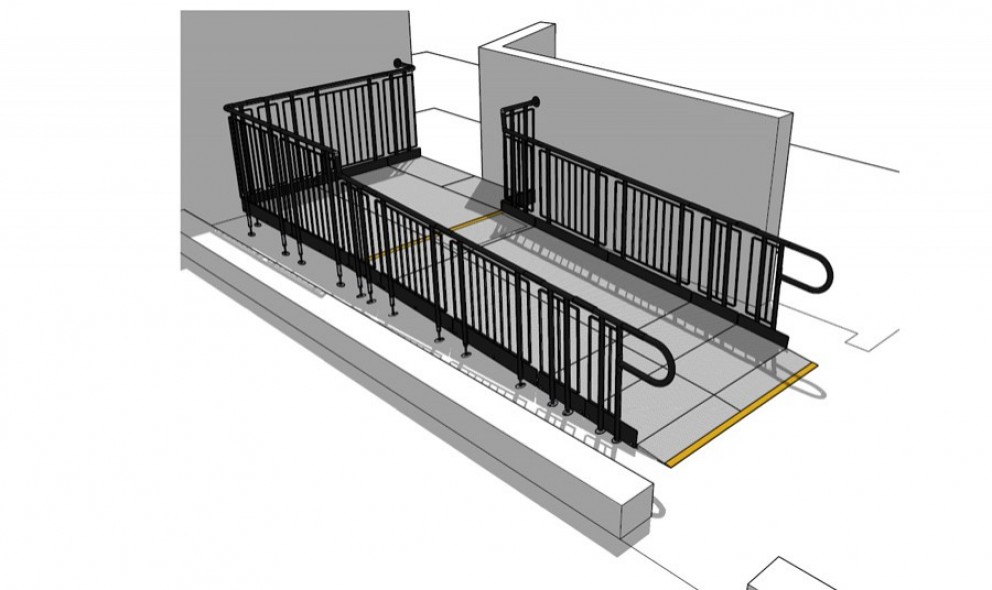 access hatch ramp drawing