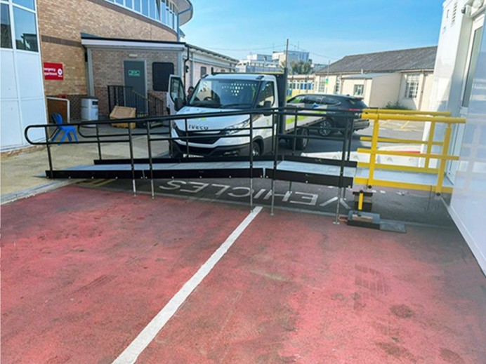 Ramp for Basildon University Hospital