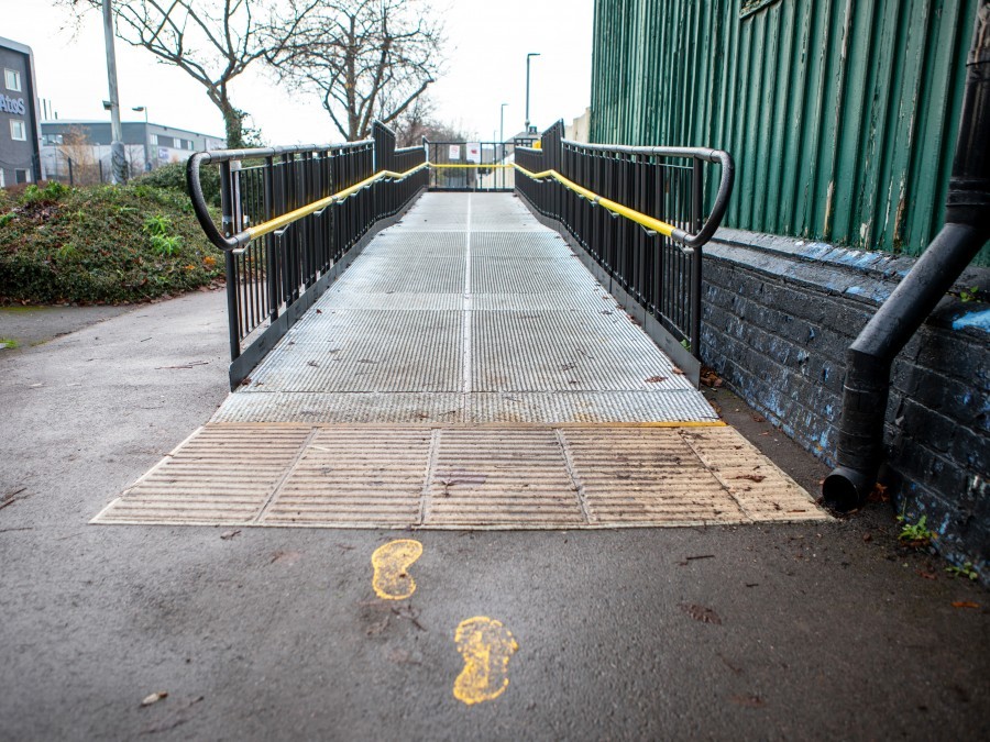 Beeston Station, Modular Ramp | Rapid Ramp