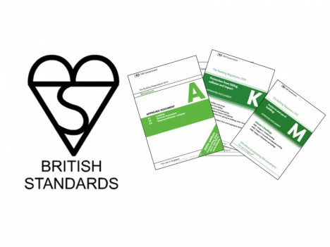 What is the difference between the approved documents and the British standards?