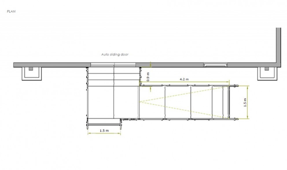 entrance ramp drawing