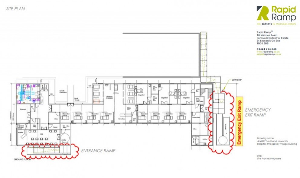 external ramp design