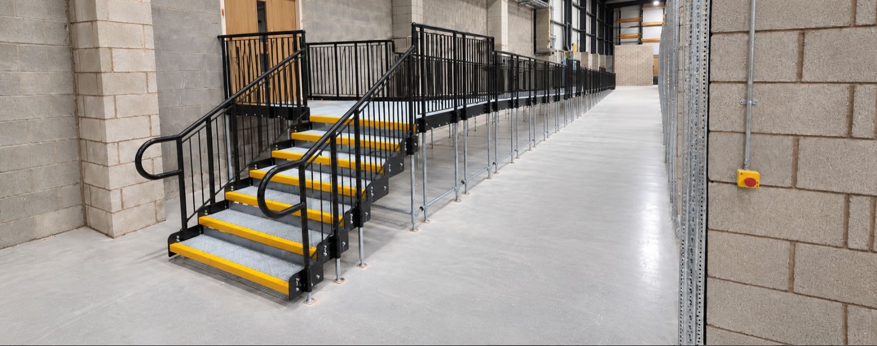 Halesowen College, Internal Access steps and ramp