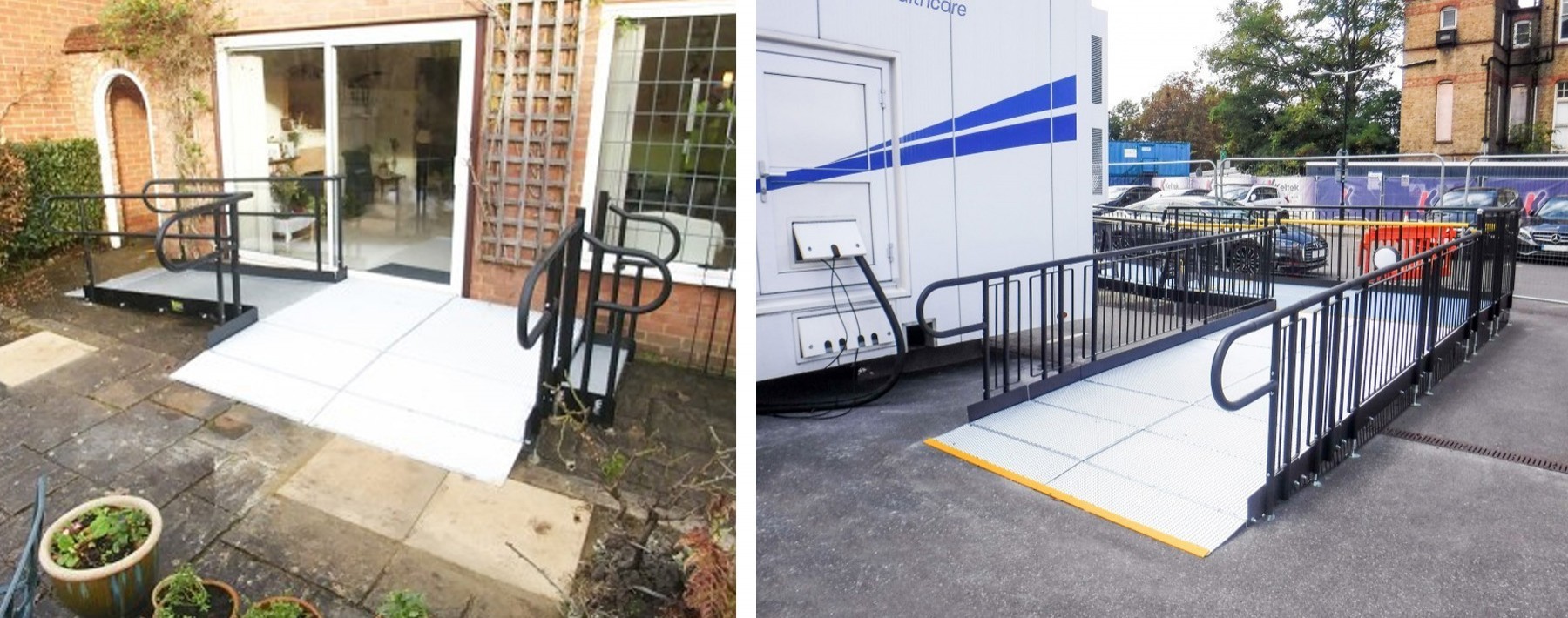 How wide should a wheelchair ramp be? photo