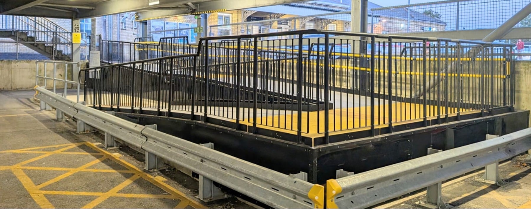 GRP ramp for Orpington Railway Station 