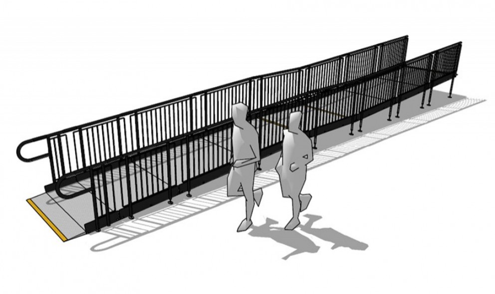 Pedestrian walkway 