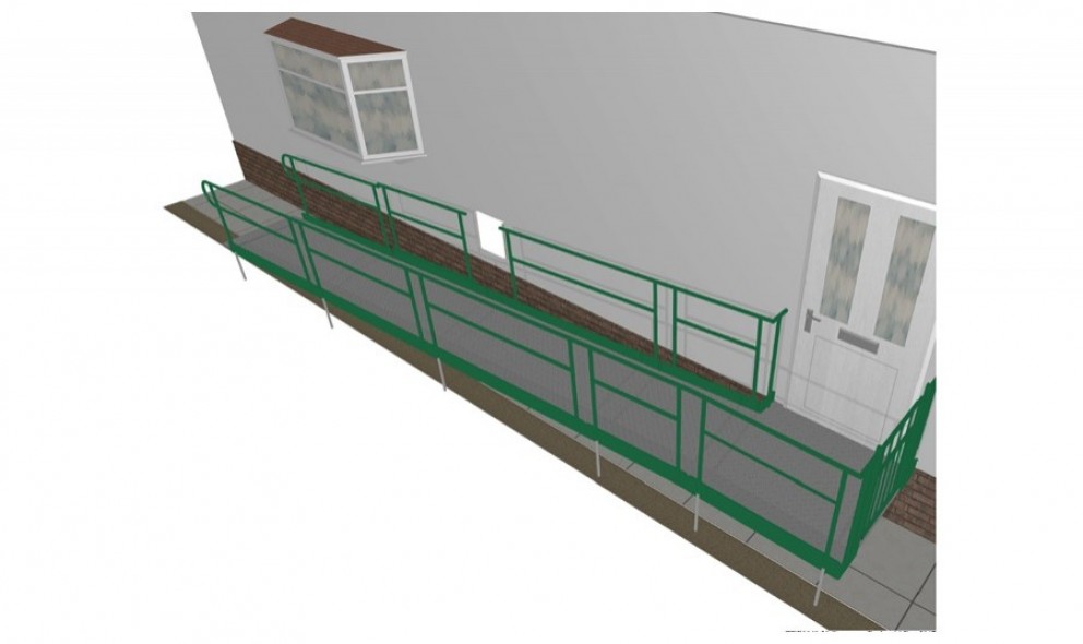 caravan ramp drawing