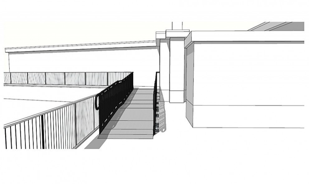 ramp drawing for Smile Dental Centre, Basildon