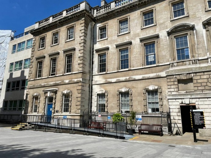 Ramp for Grade I listed Hospital photo