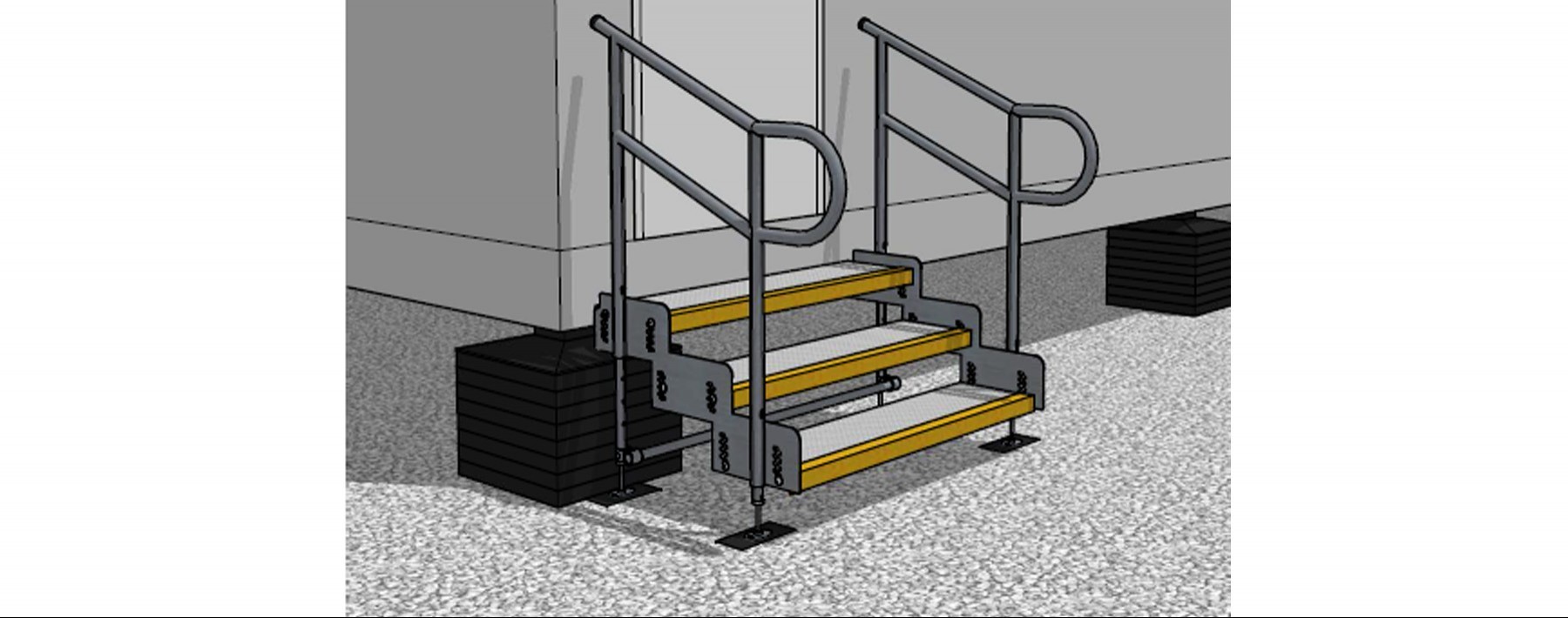 temporary step drawing 