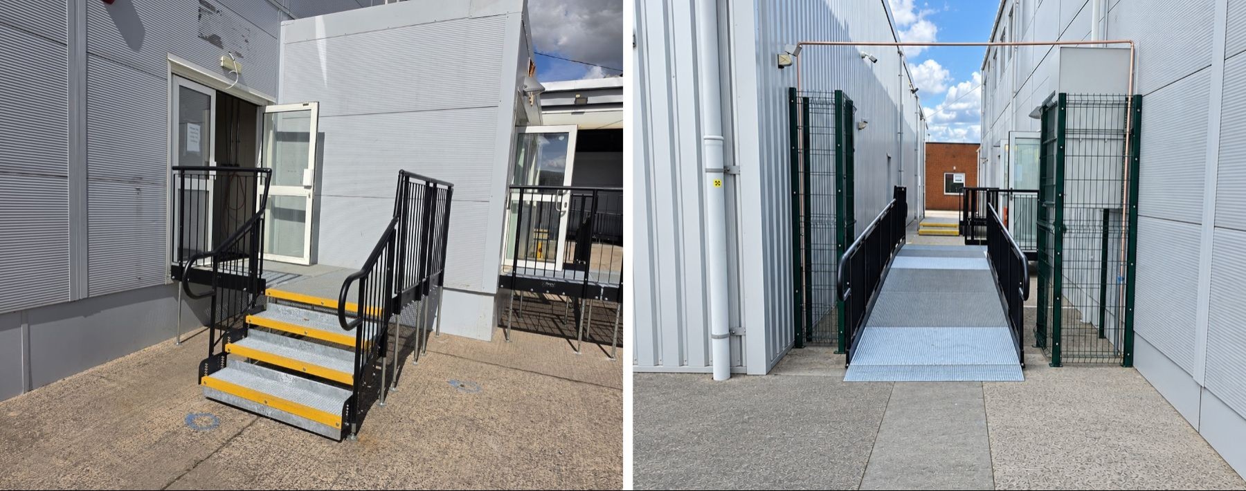 Modular Ramps and Steps at UTC Warrington