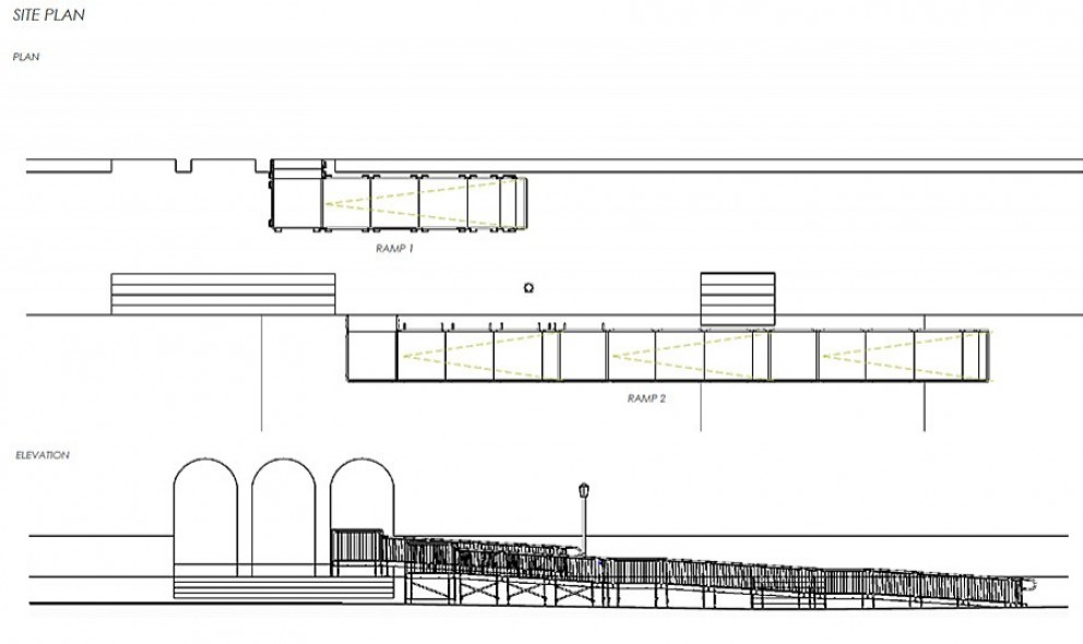 Westminster ramp 2d drawing 