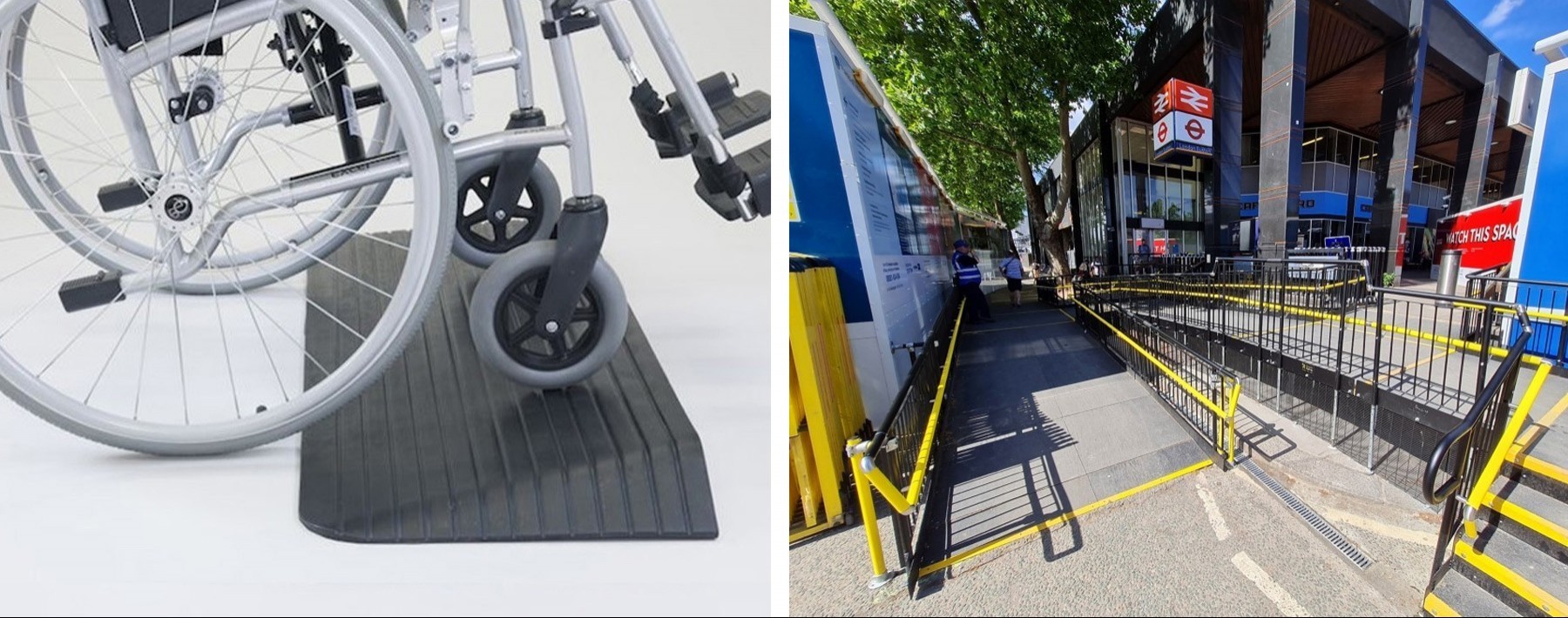 What are the different types of ramp