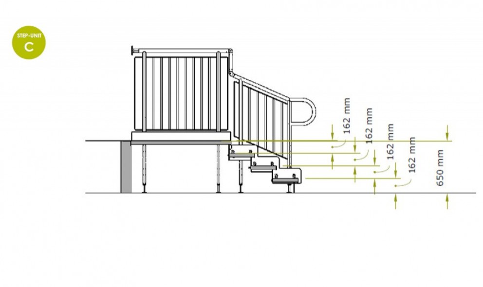 ramp drawing for Worthing Integrated Care Centre