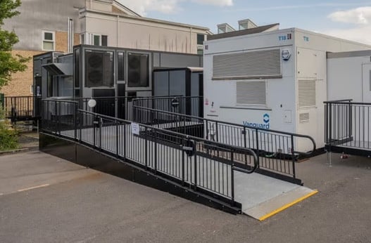 Fully Compliant ramp to Hospital Surgical Hub