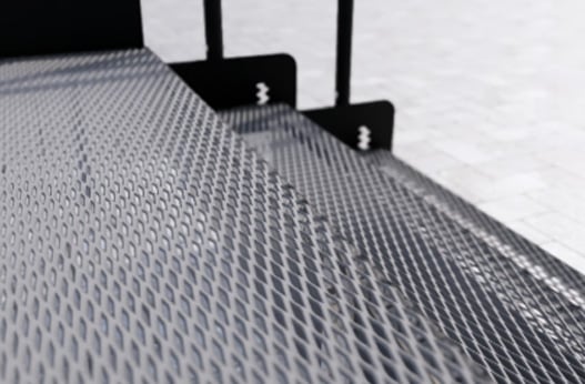 mesh surface for ramps