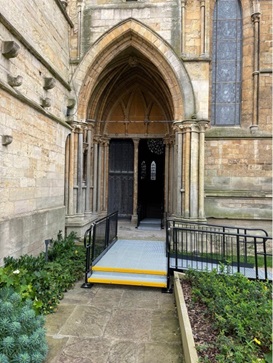 Church access ramp