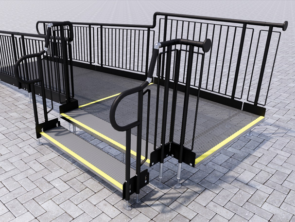 Rapid Ramps - Compliant Step System