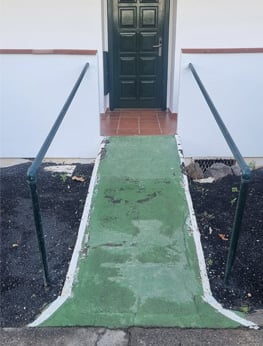 Concrete Wheelchair Ramp 