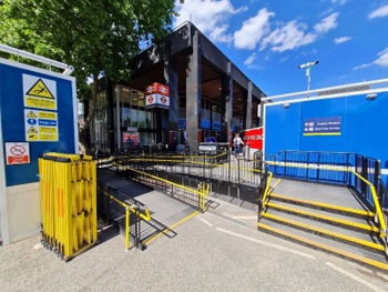Euston Station Ramp