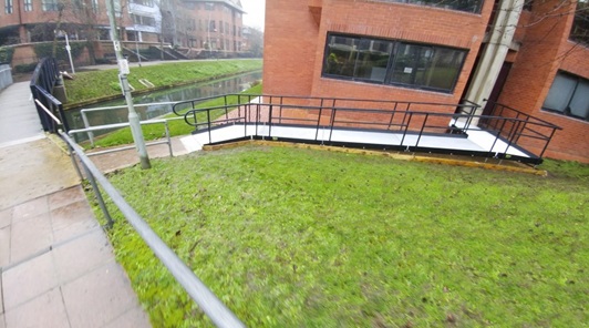 fire exit ramp 