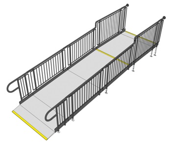 fully compliant modular ramp