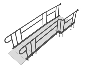 standard modular ramp