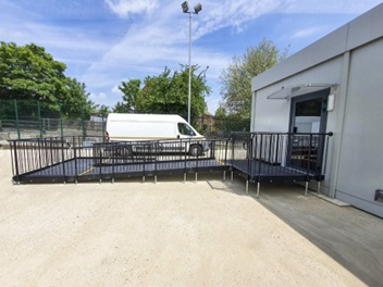 Rail Maintenance depot Ramp photo