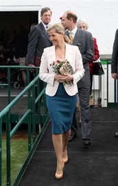 Sophie (Countess of Wessex) walks on Rapid Ramp