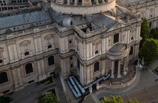 St Paul's Cathedral ramp 