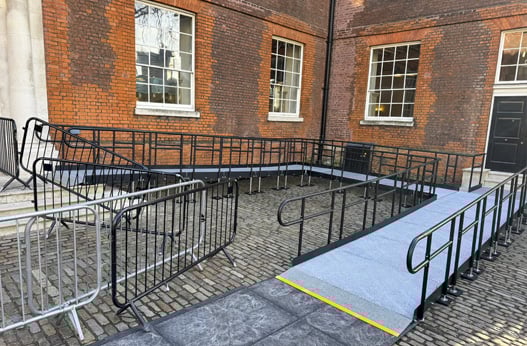 Temporary Ramp at Tower of London