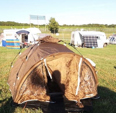 disabled access at UK festivals - disabled camping