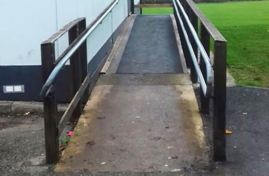 Wooden Ramp Example