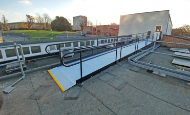 rooftop access ramp