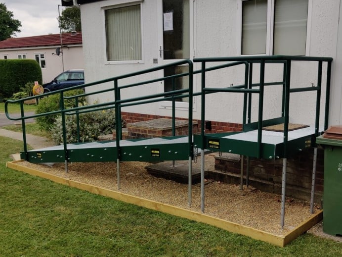 Caravan steps Rapid Ramp case study