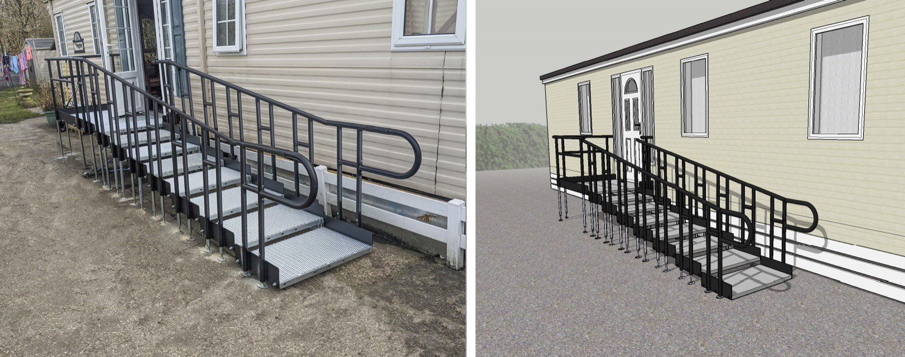 Caravan access ramps & steps Rapid Ramp