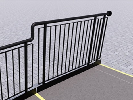 Do ramps need handrails?