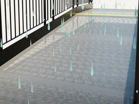 What is an expanded metal ramp?