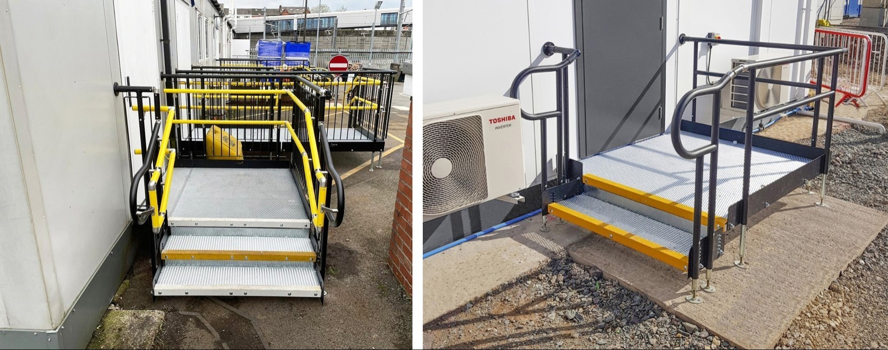 Do outdoor steps need handrails? Rapid Ramp