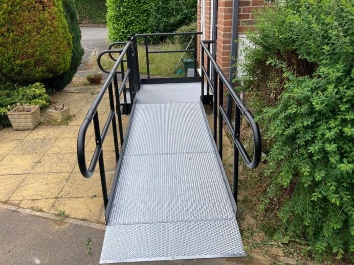 front door ramp, case study