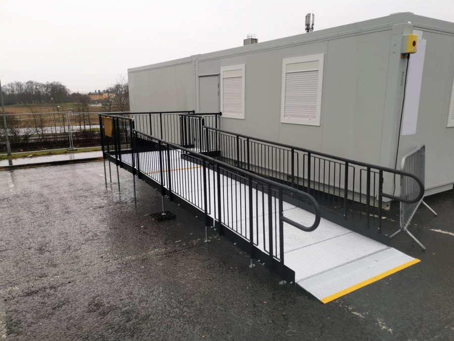 wheelchair ramps scotland, case study
