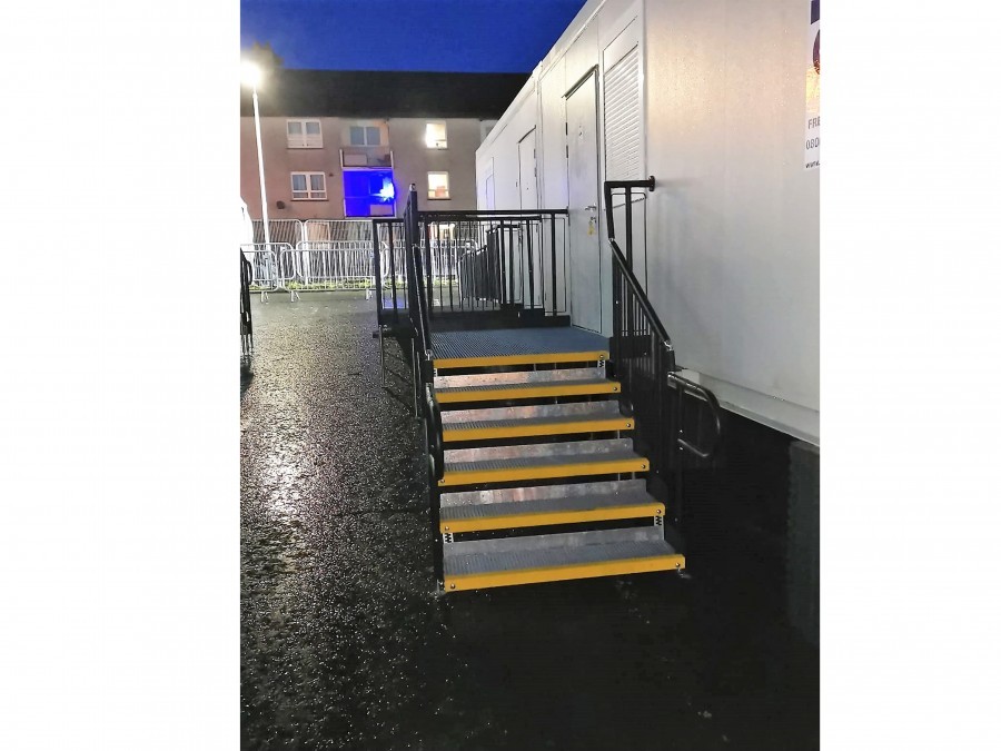 wheelchair ramps scotland, case study