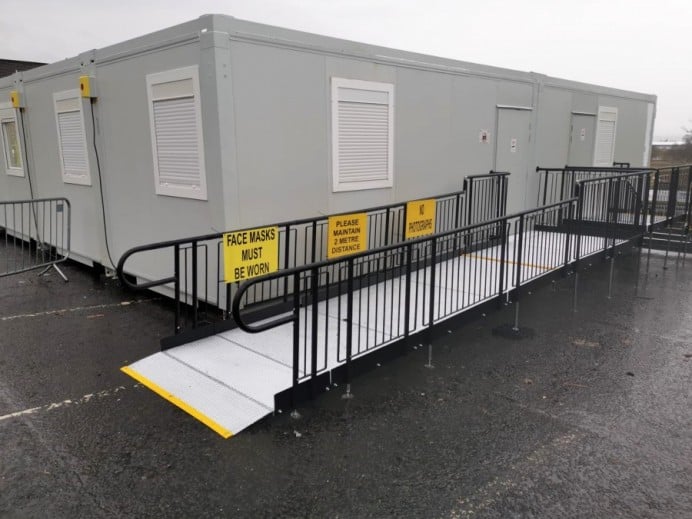 wheelchair ramps scotland, case study