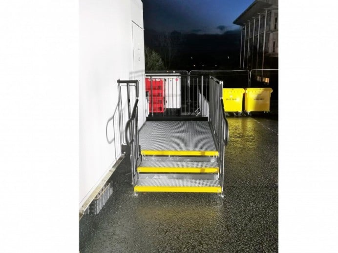 wheelchair ramps scotland, case study