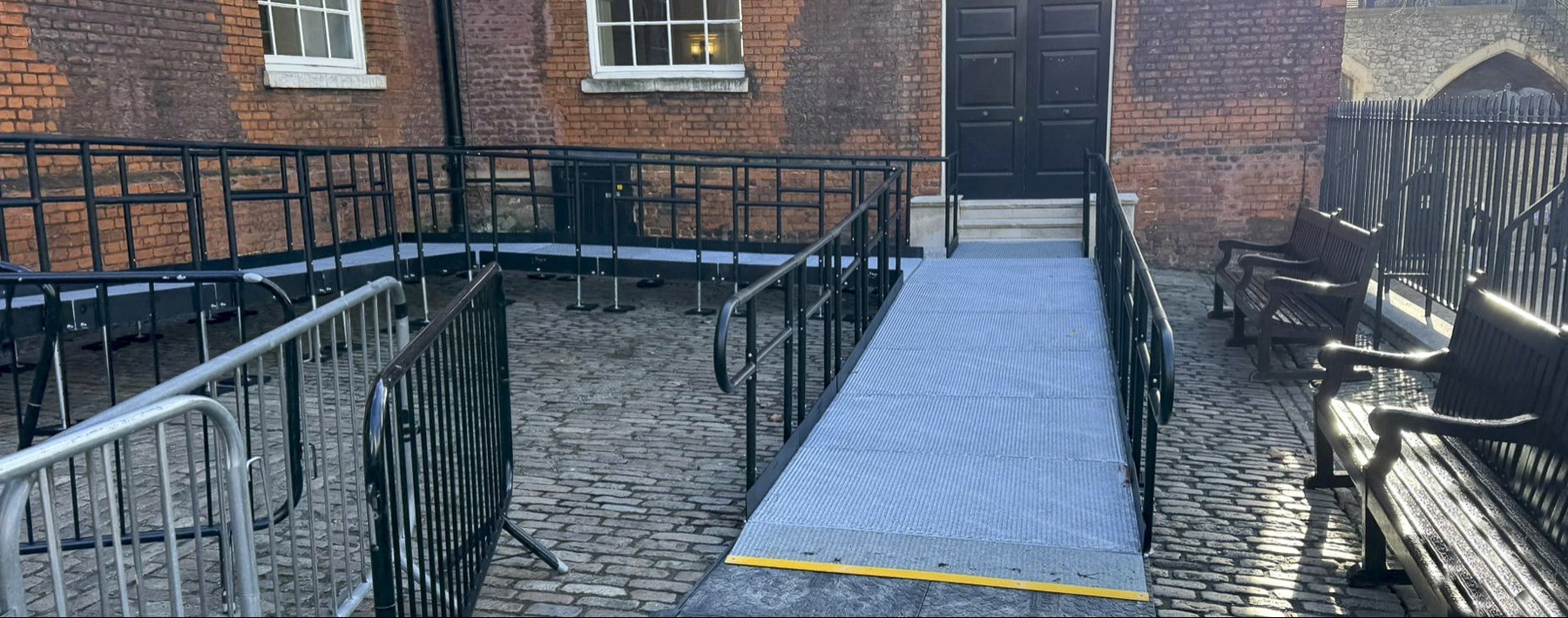 Trianon Ramp Temporary Access Ramp Installation at Tower of London | Case Study