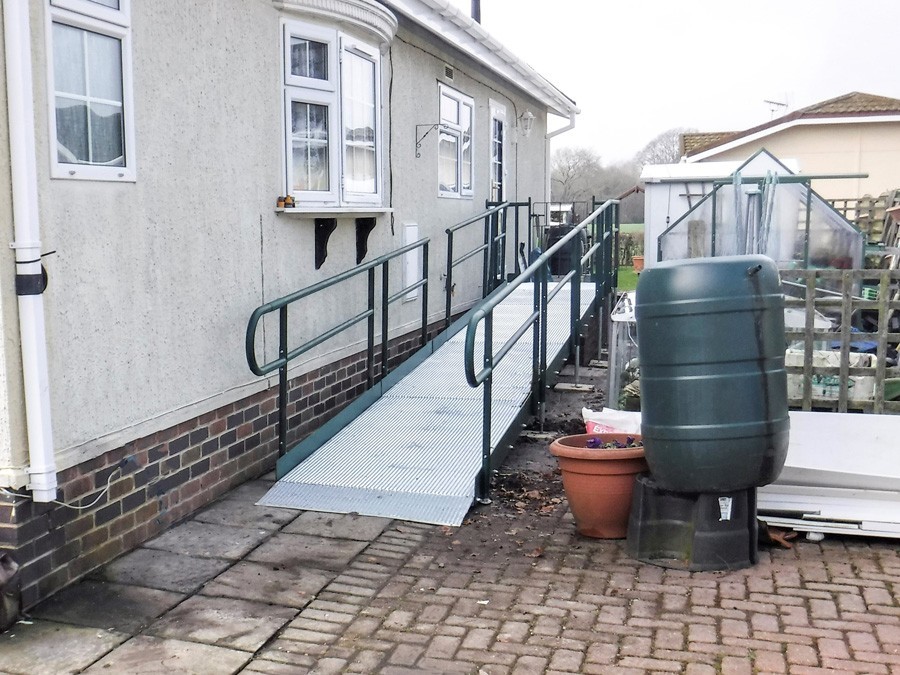 caravan wheelchair ramp, caravan access ramps case study