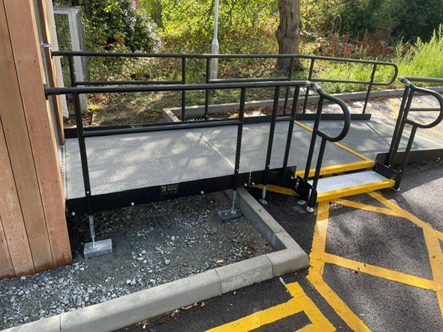 Ramp for Queen Mary's Hospital