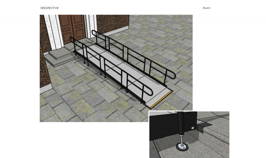 St James's Church Ramp, Piccadilly