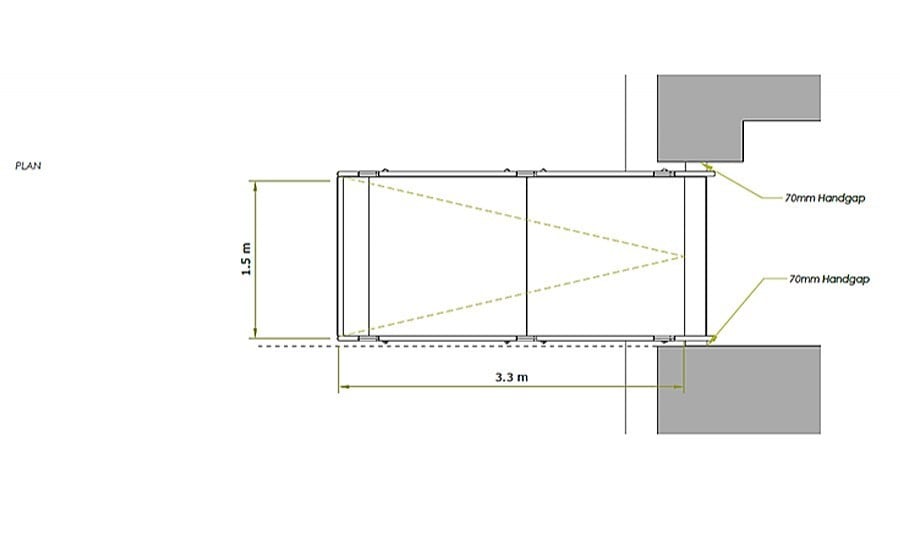 accessible escape route, University of Liverpool | Rapid Ramp